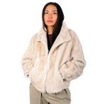 Chaqueta de pelo sintético