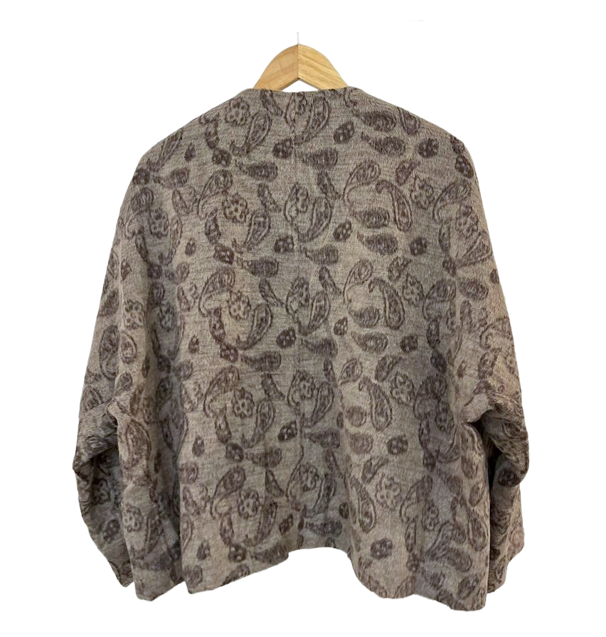 Chaqueta suave con estampa