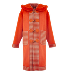 Trenca reversible 2 en 1 con capucha pelo sintético