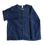 Chaqueta con botones denim