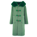 Trenca reversible 2 en 1 con capucha pelo sintético