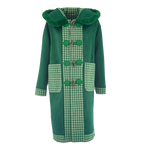 Trenca reversible 2 en 1 con capucha pelo sintético