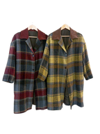 Abrigo a cuadros