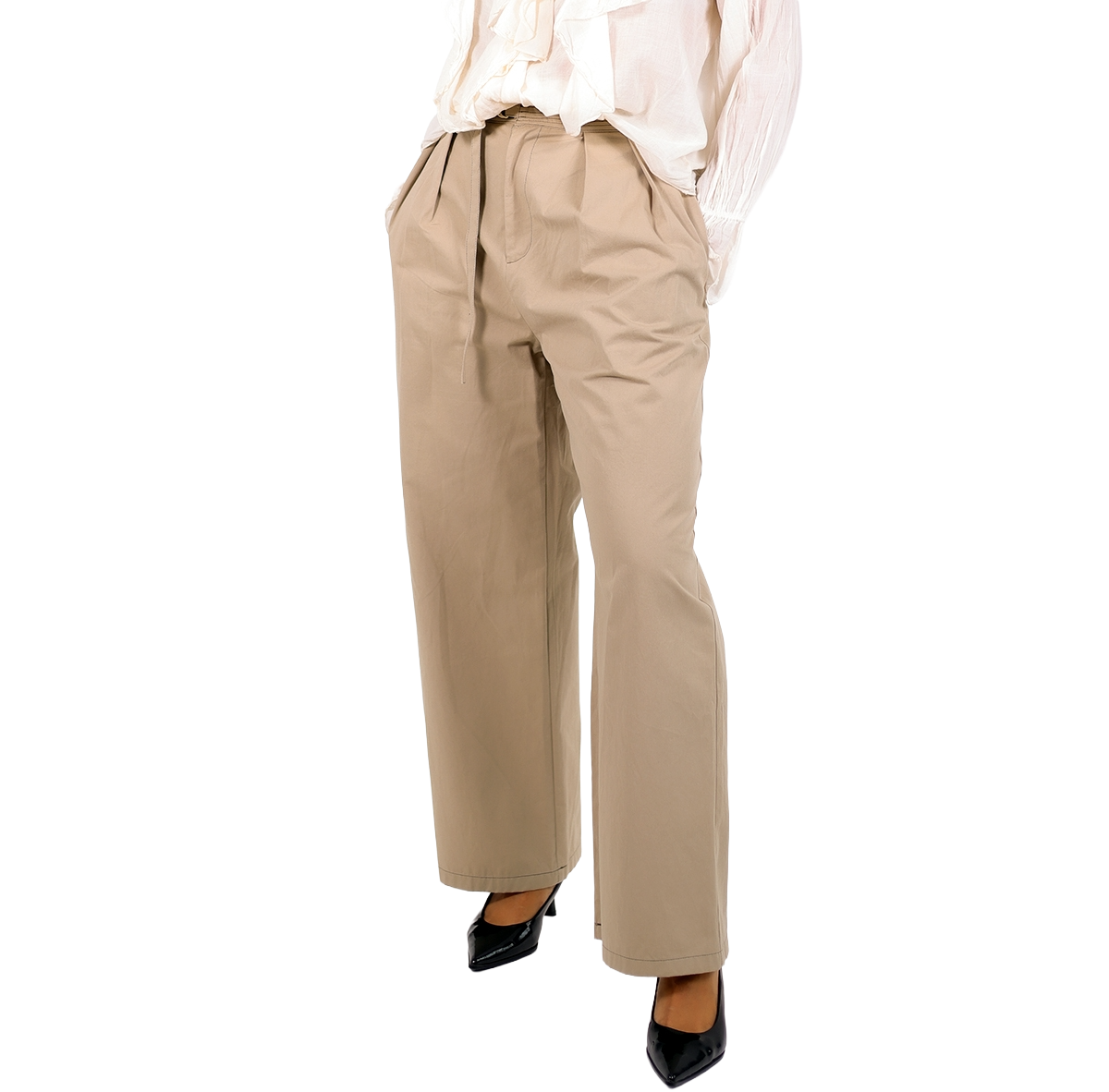 Pantalón de corte amplio